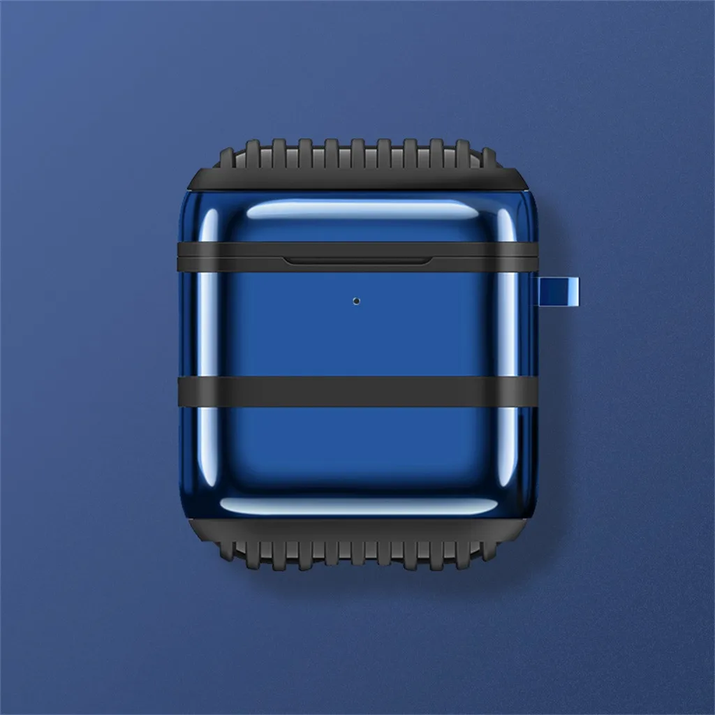 HIPERDEAL Универсальное покрытие+ силиконовый чехол для Apple AirPods 1/2 беспроводная Bluetooth гарнитура зарядная коробка с жестким ПК