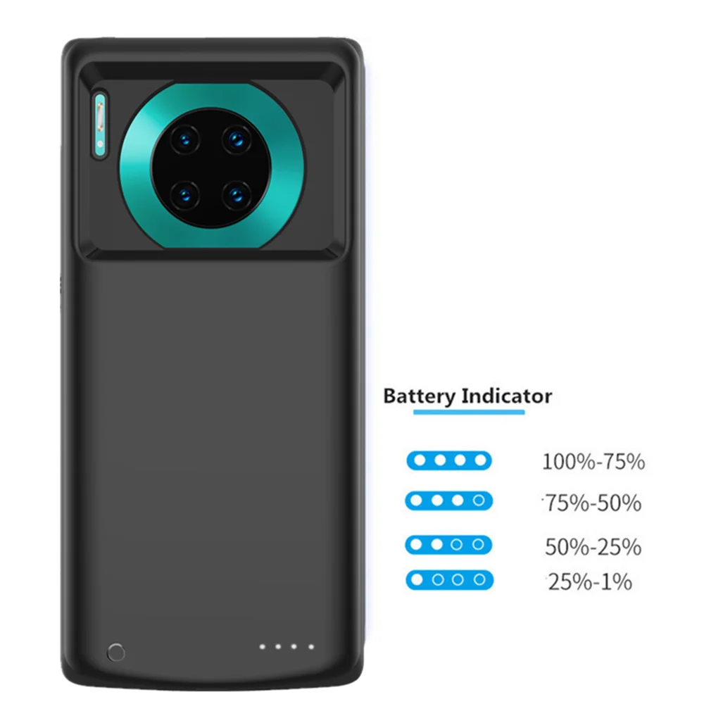 Battery Charger Cases For Huawei Mate 30 Pro Battery Case 6800mAh External Power Bank Charge Cover For Huawei Mate 30 Power Case