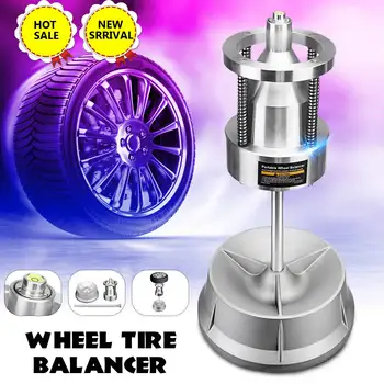 

Portable Hubs Wheel Tire Balancer Bubble Level Heavy Duty Rim Car Tire Wheel Balancer Auto Tyre Balancing Machine for Car Truck