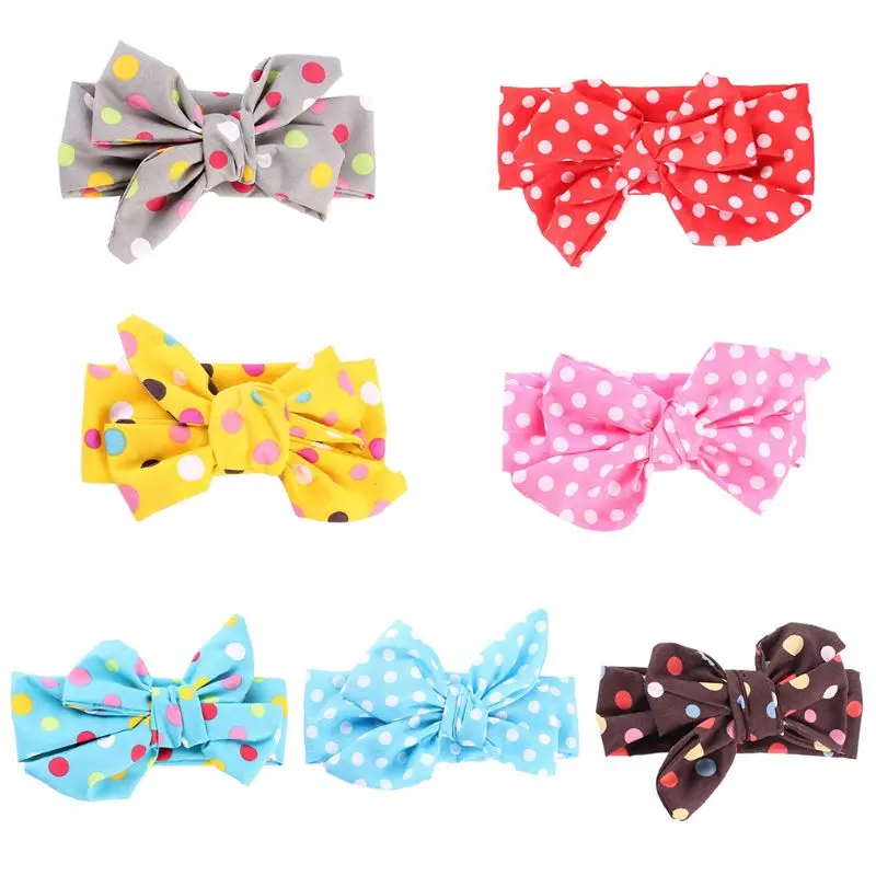 Baby Boys Girls Headband DIY Cloth Bowknot Hairband Headwear for Kids Children Apparel Decor Photography Prop Head Wrap | Детская одежда
