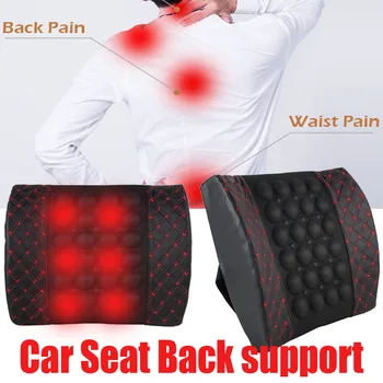 

12V Electric Massage Cushion lumbar Massage Car Seat Back support Waist Cushion