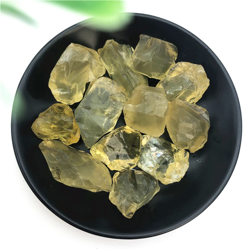 Yellow Citrine Rough Making Jewelry Wholesale Natural Citrine Rough Gravel Stone Natural Citrine Rough Loose Gemstone 6 to 18 mm Approx