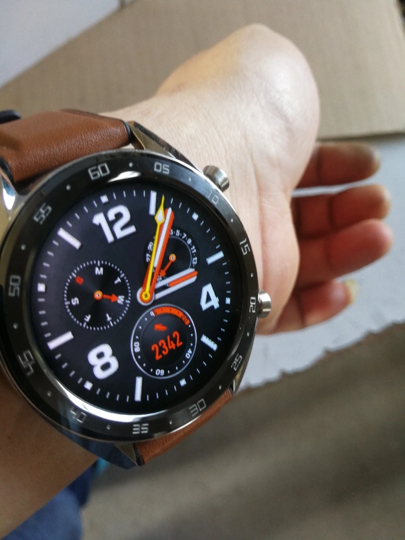 Globale HUAWEI Uhr GT Wasserdichte Intelligente Uhr Schlafen Herz Rate Tracker Unterstützung GPS Mann Sport Tracker SmartWatch Für Android IOS