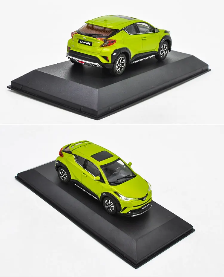 1:43 Toyota CHR литая под давлением Модель автомобиля игрушки Металлическая Модель автомобиля оригинальная коробка
