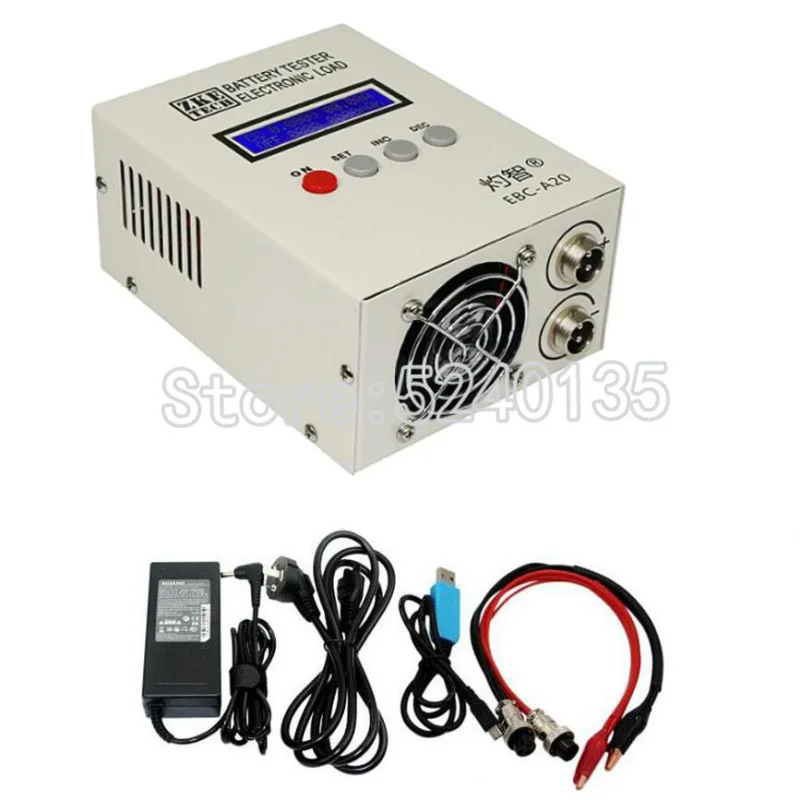 EBC-A20 тест батареи er 30V 20A 85W литиевые свинцово-кислотные батареи тест емкости 5A заряд 20A разрядка поддержка ПК контроль программного обеспече... EBC-A20 тест батареи er 30V 20A 85W литиевые свинцово-кислотные батареи тест емкости 5A заряд 20A разрядка поддержка ПК контроль программного обеспече...