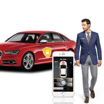 

For vw jetta Auto Keyless Entry Remote Start Manual Transmission Car Alarm System Car Engine Central Locking/unlock PKE APP