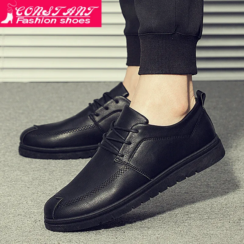 

2019 New Men Shoes Winter Warm Leather High Quality Moccasins Loafers Comfortable Male Flat Casual Driving Footwear Big Size 44