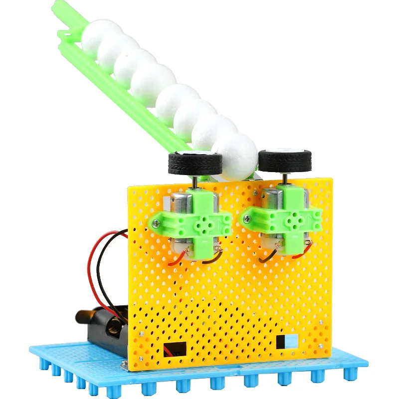 

DIY Steam Educational Self-made Technology Invention Scientific Production Manual Electric Ball Machine Science Education Toy