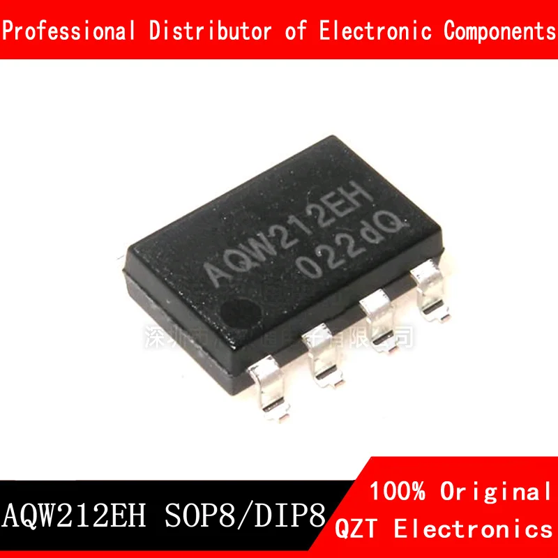 

10pcs/lot AQW212EH AQW212 SOP-8 DIP-8 Optocoupler solid state relay new original In Stock