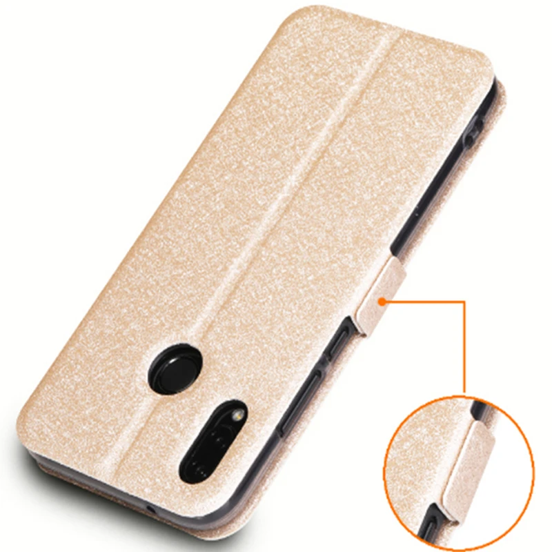 Mở Cửa Sổ Da Dành Cho Huawei P Smart Z Bao Psmart Z Lật Trường Hợp Cho Huawei P Smart Z 2019 STK-LX1 Bao Psmartz 6.59" huawei pu case