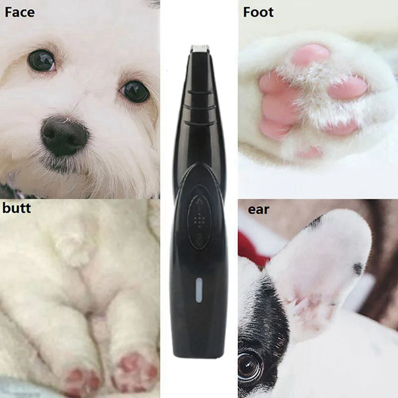 USB Перезаряжаемый профессиональный триммер для домашних животных для собак кошек машинка для стрижки домашних животных набор для ухода за волосами