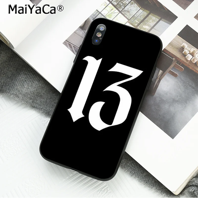 Lucky number And black letter 