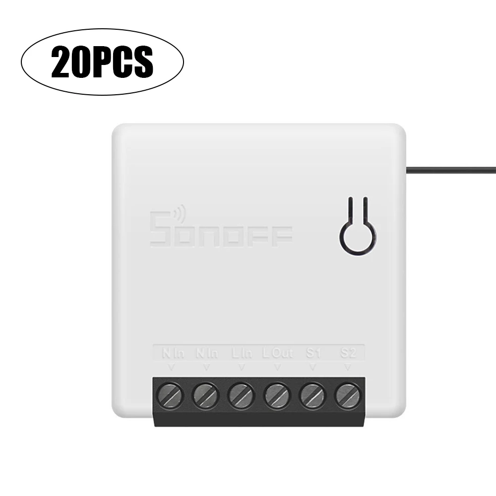 

SONOFF Mini Two Way Intelligent Switch Supports DIY Appliance Automation Switches Compatible with Amazon Alexa Smart Switch