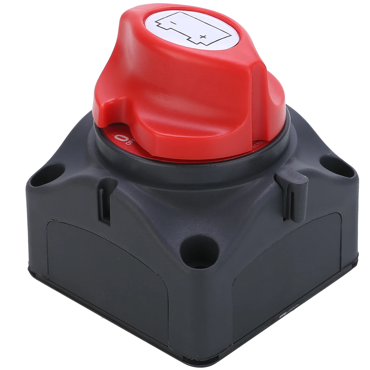 1pc Durable 600A Car Battery Isolator Main Switch Emergency Stop Pole Separator Switch for RV Boat Winch Power Cables 68*68*74mm