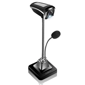 

Drive Free Night Vision Desktop Computer Portable USB Camera Gaming Home Office Clear Voice Recording Conference Noise Reduction