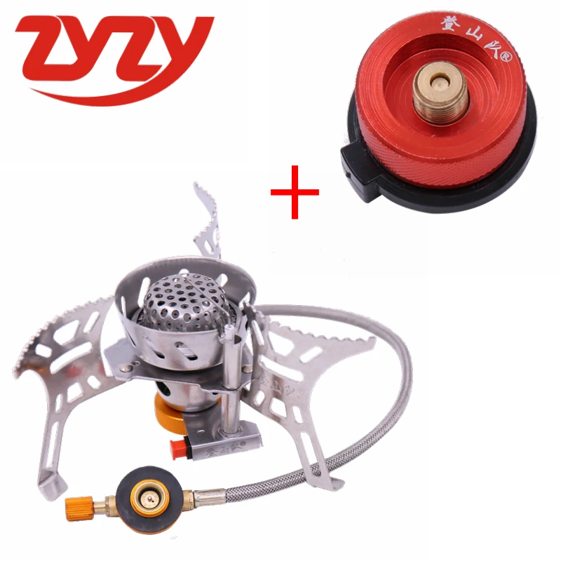 

ZYZY-17 high power super windproof stove mini portable split type outdoor stove cooker picnic gas stove adapter camping stove