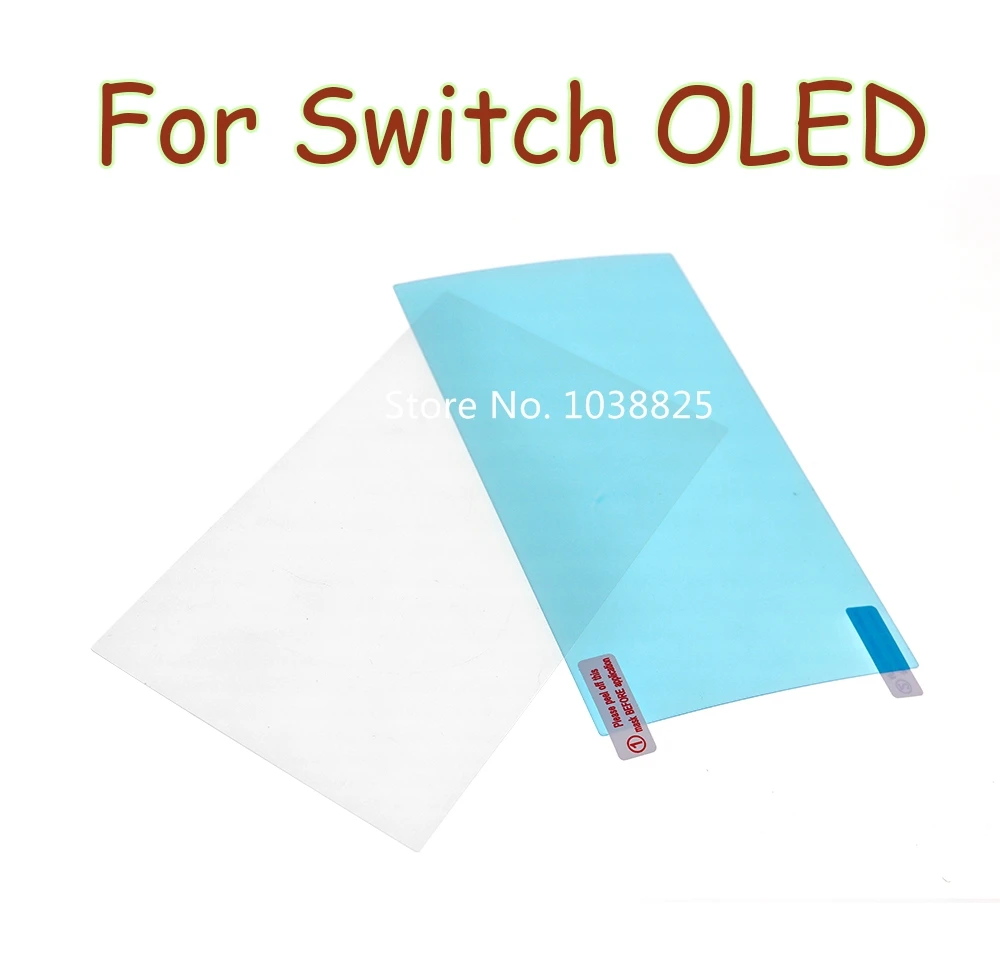 

100pcHD Защитная пленка для Nintendo Switch OLED прозрачная защитная пленка против царапин Защита экрана для переключателя Oled