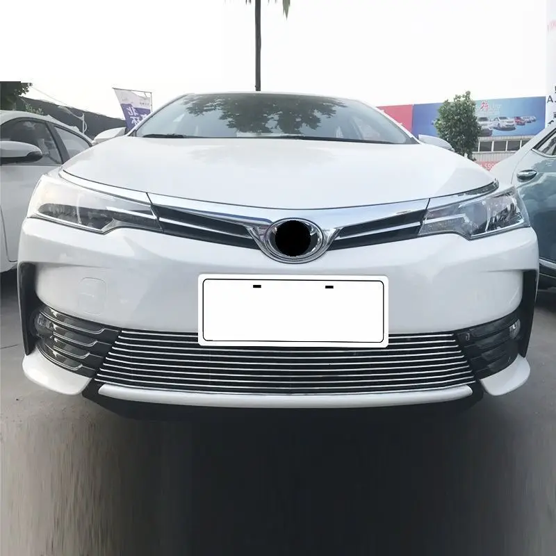 Украшения автомобильные аксессуары для укладки обновленный аксессуар автомобильные аксессуары гоночные грили 08 09 10 для Toyota Corolla