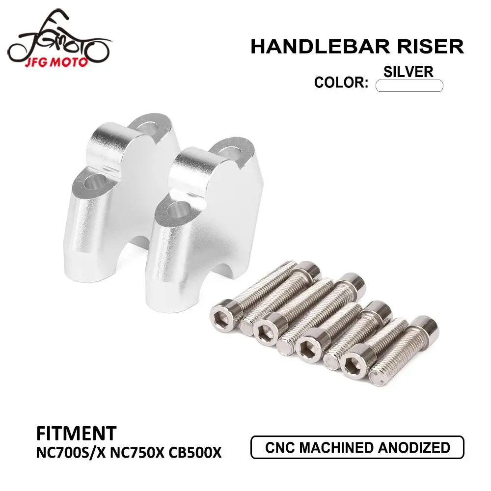 Мотоциклетный CNC зажим для руля переходник крепление HONDA NC700S NC700X NC750X CB500S|Руль