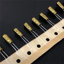 10 шт. 33 мкФ с алюминиевой крышкой, 50В NICHICON FW Series 5x11 мм 50V33uF Hi-Fi аудио конденсатор с алюминиевой крышкой