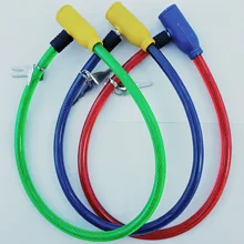 Напрямую от производителя,, замок для ключей, велосипедный стальной тросик, аксессуары для оборудования