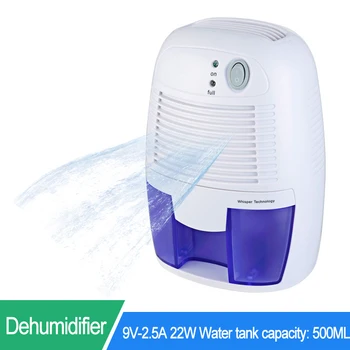 

Household Smart Air Dryer Moisture Absorber Electric Cool Dryer 500ML Water Tank for Home Bedroom Kitchen Office
