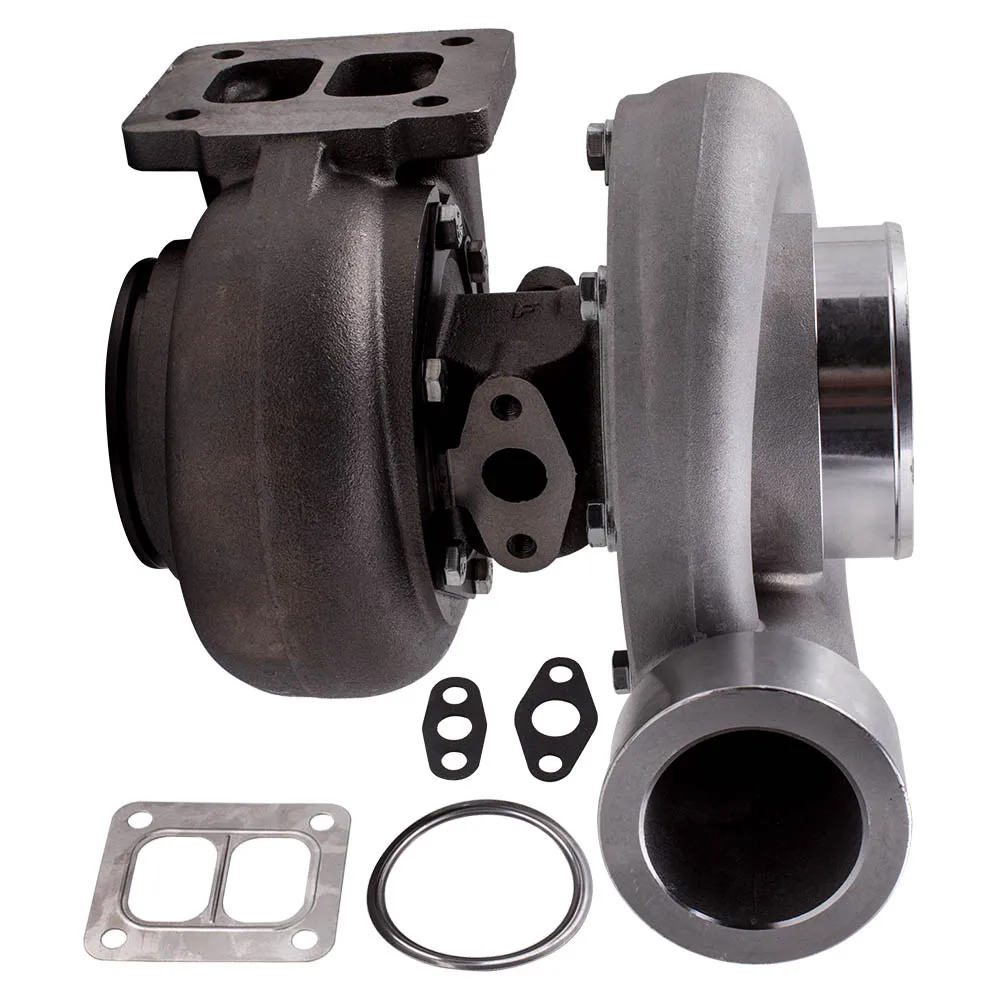GT45 T4 фланец Универсальный турбо. 66 A/R Com 1 05 V-band Турбокомпрессор 600 + HP