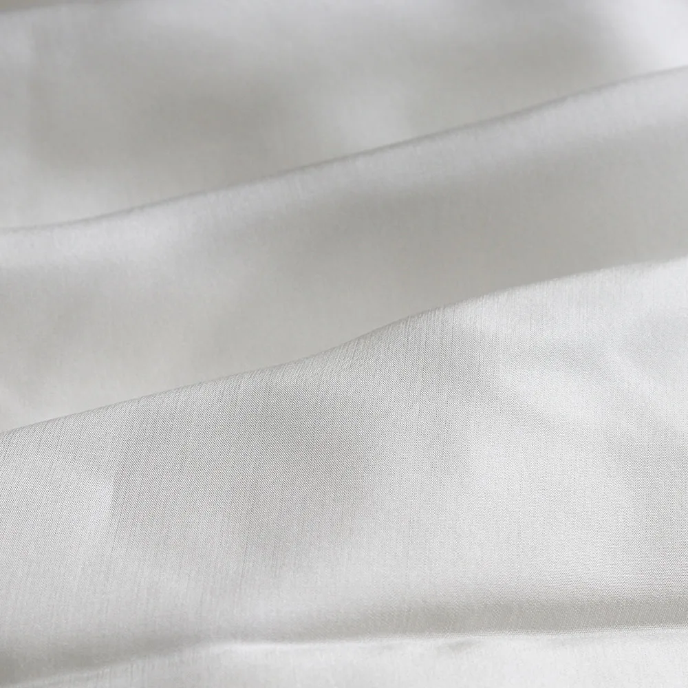 Nature Undyed Silk Habutai Pag Fabric Pure Silk Transparent 6mm Pongee Fabric for DIY Painting and Dyeing