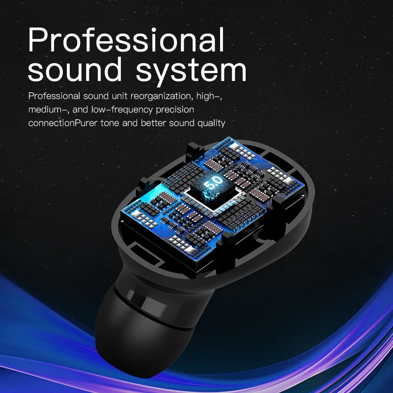 ROCKSTICK XT 7 Wireless Bluetooth 5 0 TWS Earphone Mini Earbuds With charging BOX Mic Sport Headset For all Bluetooth Phone