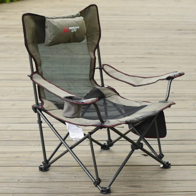 Beach Chair with Bag Portable Folding Chairs Fishing Camping Seat Stainless Steel Oxford Cloth Seat Outdoor Patio Furniture Beach Chair with Bag Portable Folding Chairs Fishing Camping Seat Stainless Steel Oxford Cloth Seat Outdoor Patio Furniture