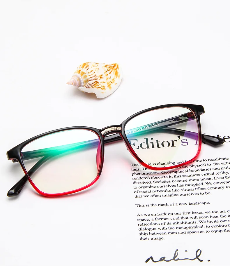 2020 NEW Fashion Transparent square glasses clear frame Women Spectacle glasses Men Eyeglasses Frame nerd optical frames clear