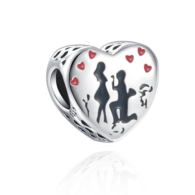 Red Spaver Colorful Ballon Fish DIY fine beads Fit Original Pandora Charms Silver 925 Sterling Bracelet Jewelry F067