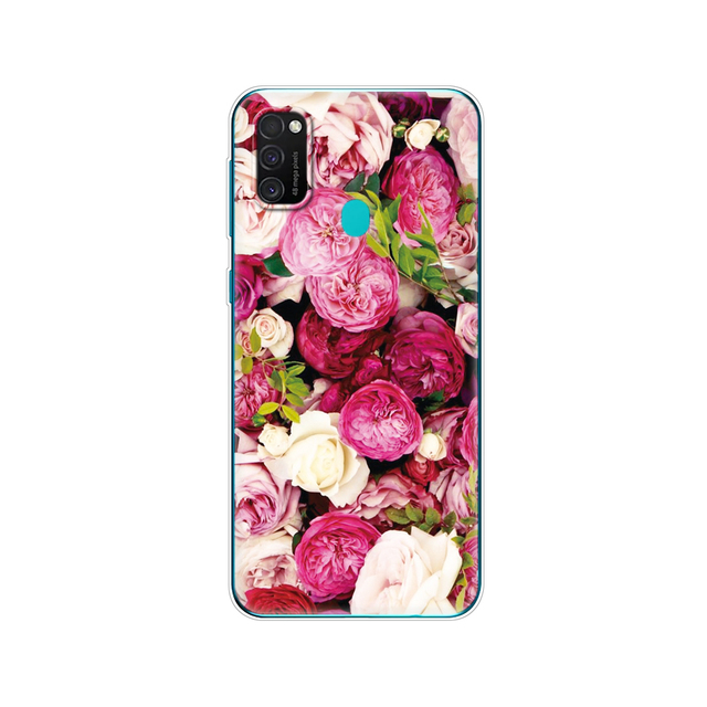 Samsung M21 Case 6.4" Soft Silicon Tpu Cover For Samsung Galaxy M21 M 21 SM-M215FZGUSER m215 Phone Back Shell Bumper Funda
