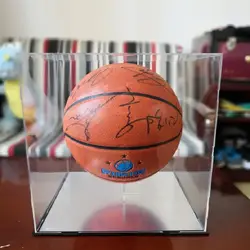 Акриловый мяч стенд Баскетбол Футбол соккер регби пластиковый дисплей коробка прозрачный Чехол Многофункциональный дисплей держатель