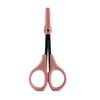 1PC Eyebrow Scissors Razor Trimmer Blades Stainless Steel Eyelash Straight Elbow Trimmer Shaver Scissors Nose Hair Clipper 2