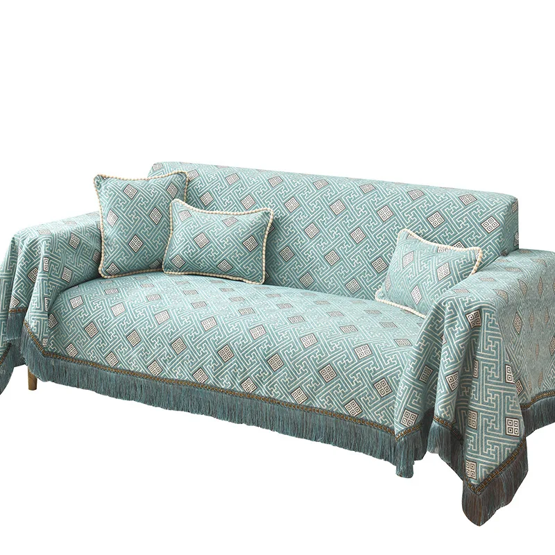 

Full Cover Sofa Cover Neil Simple Thick Snow Modern Sofa Mat Fully Cover Type Complete-type Sofa Cover