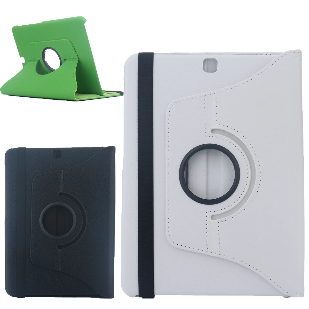 360 Rotation Smart Case For Samsung Galaxy Tab S2 9.7 inch T810 T813 T815 T819 PU Magnetic Cover for Samsung SM-T810 SM-T815 Tab