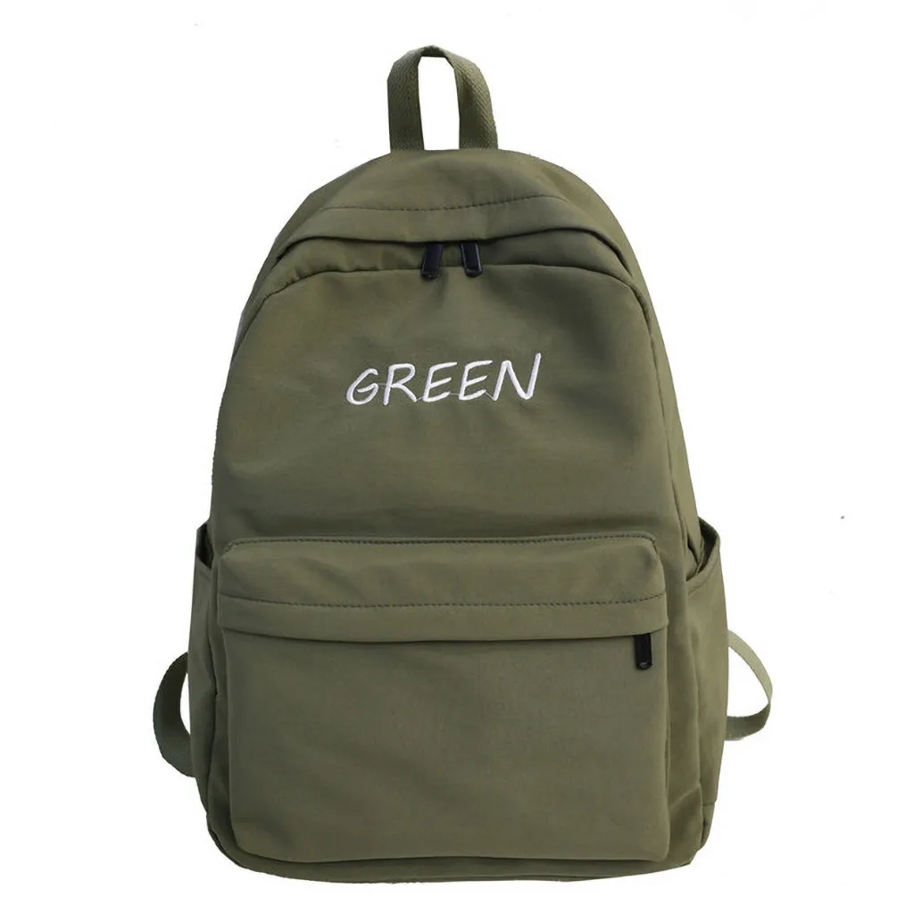 

Bags For Women 2019 Soft Fabric Backpacks Casual Travel Large Capacity Solid Color Waterproof Nylon Casual Backpack School Bag