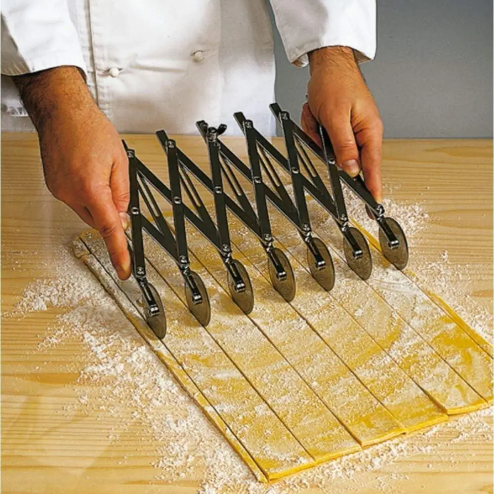 Резак для пиццы из нержавеющей стали, многоколесный резак для печенья, кухонный нож для выпечки кондитерских изделий(одна головка, 3,5, 7 колес