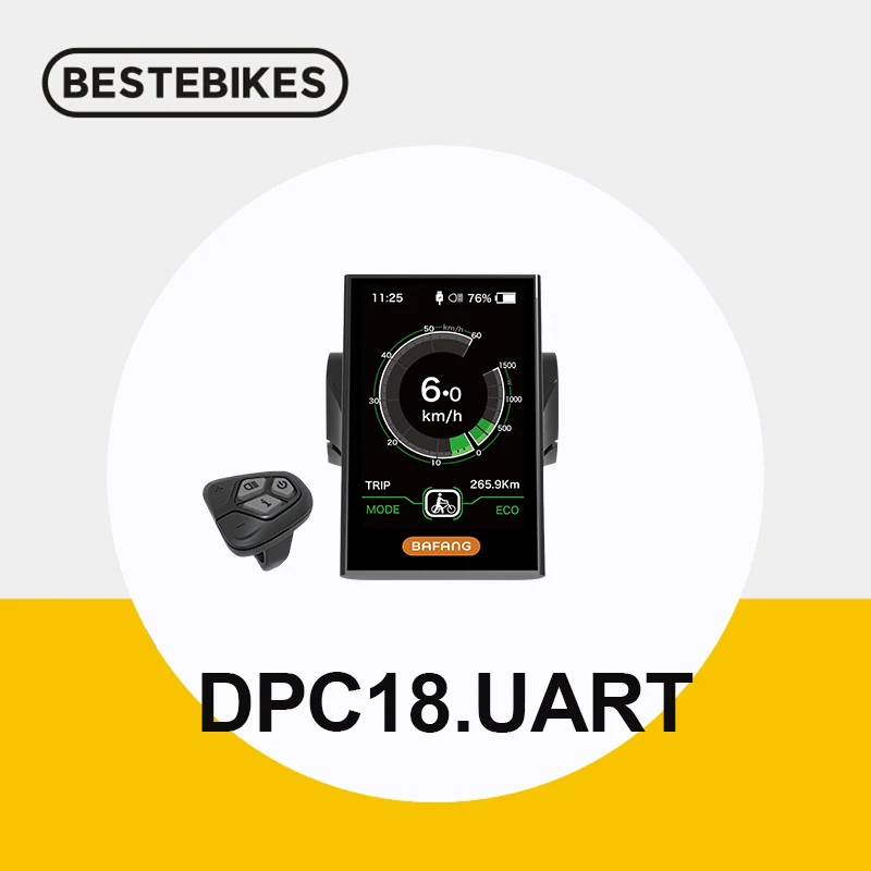 Bafang DPC18 C965 дисплей TFT LCD индикатор скорости Электрический велосипед