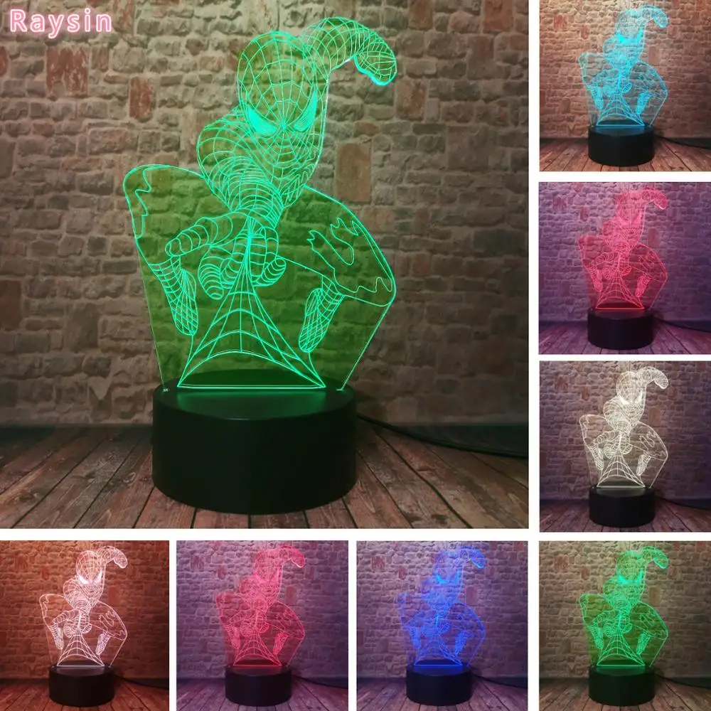 Ночник светодиодный 7 цветов|night light kids|3d lampnight |