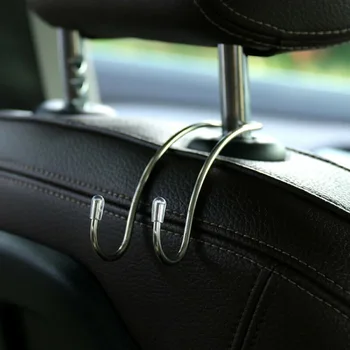 

Auto Seat Hook 2pcs Lot Headrest Front Back Coat Clothes Hanger Holder