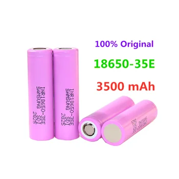 

100% New Original 18650 Battery INR18650-35E 3500mAh 3.7V Li-ion Rechargeable Battery 35E Lithium bateria 18650 Cells