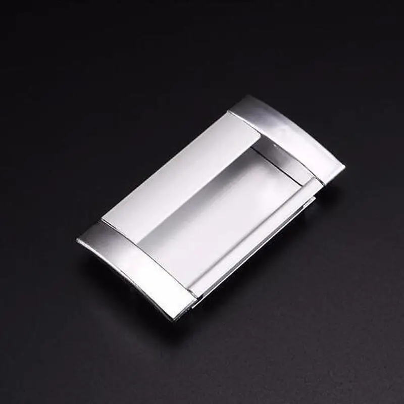 Встроенная Невидимая ручка ручки ящика Тянет дверные ручки для шкафа шкаф бытовой Аппаратные аксессуары
