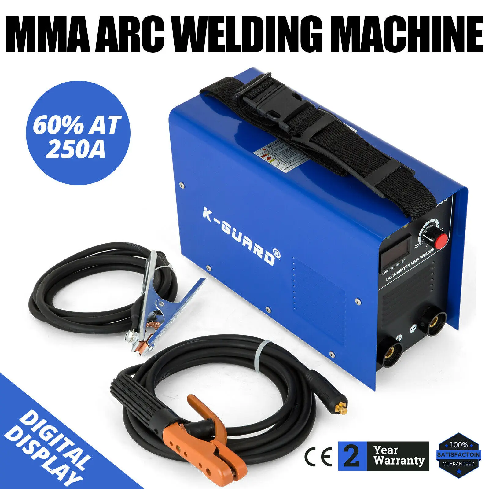 

High-Quality Hand-Held Welding Machine MMA-250 nverter DC MMA ARC 250 Amp IGBT 220V