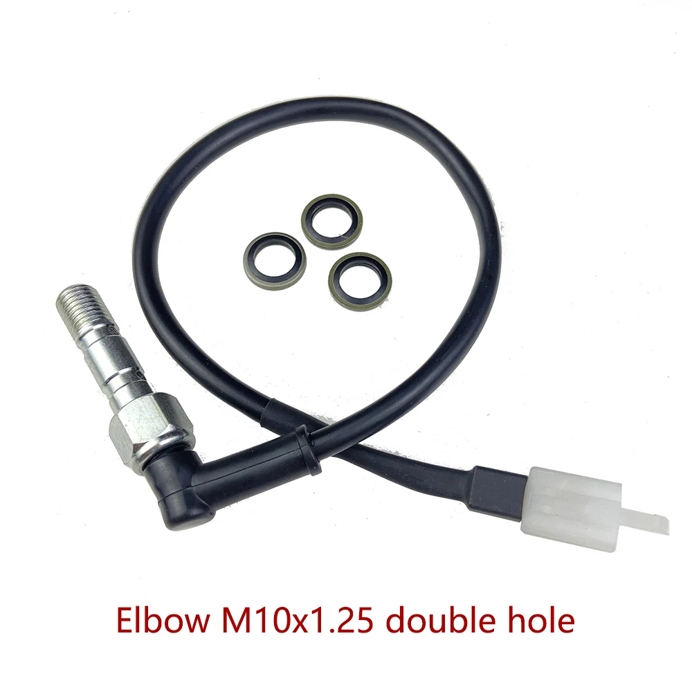 Motorcycle hydraulic brake switch universal M10 rear light switch hollow bolt