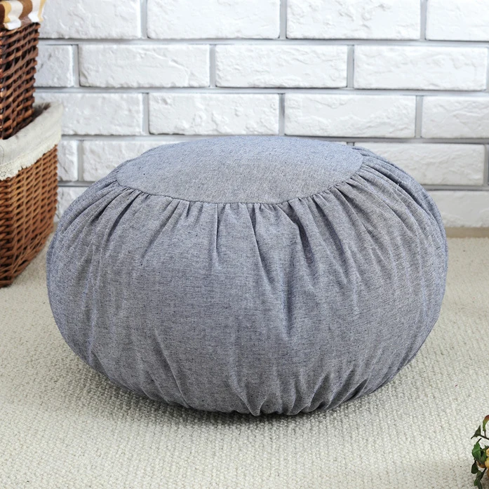 

2019 New Stools & Ottomans Japanese Cotton and Linen Removable Sofa Cushion Back to Tatami