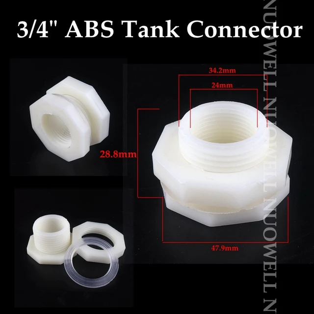 3l4in ABS Connector