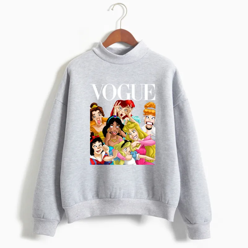 Women Princess Vogue Harajuku Luxury Brand Hoodies Female Social Kpop Hoodies & Sweatshirts Christmas Black Friday Gift