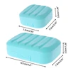 Mini Soap Box Bathroom Dish Plate Case Home Shower Travel Holder Container Soap Container Boxes Soap Dispenser Decor 1